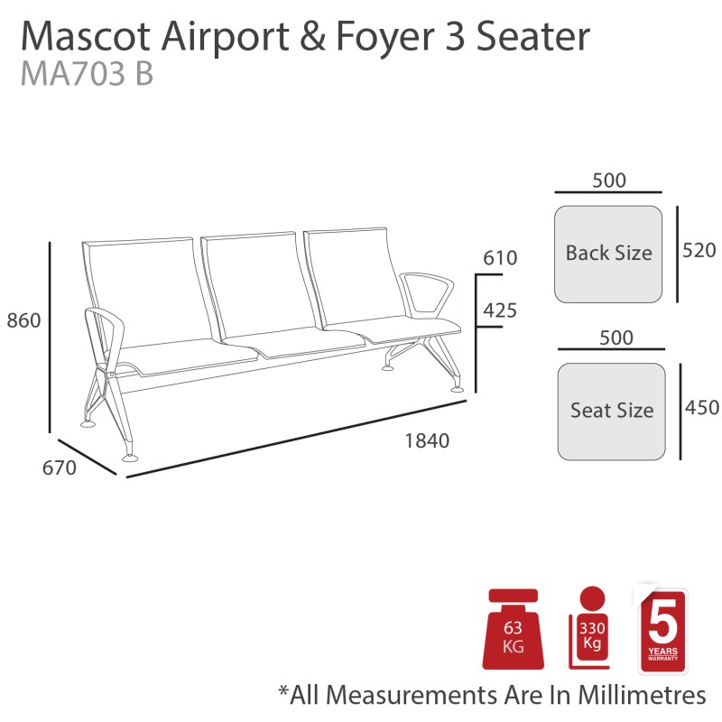 Mascot Airport & Foyer Seating Mascot Airport & Foyer Seating